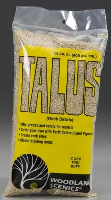 Woodland Scenics Talus Fine Buff (Wooc1270) 1