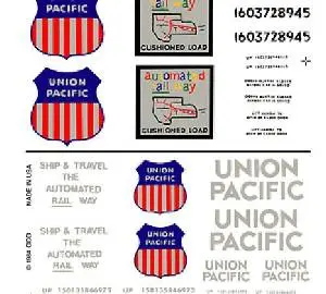 Woodland Scenics Boxcar Decals Up (Woodt603) 1