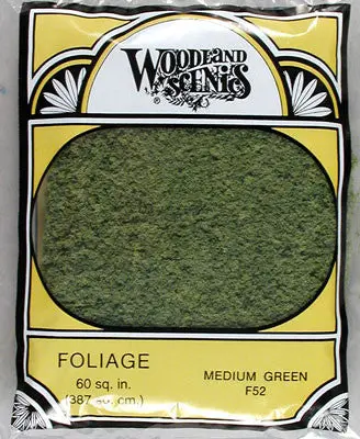 Woodland Scenics Foliage Medium Green (Woof52) 1