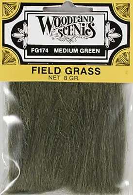 Woodland Scenics Field Grass Medium Green .28 Oz (Woofg174) 1