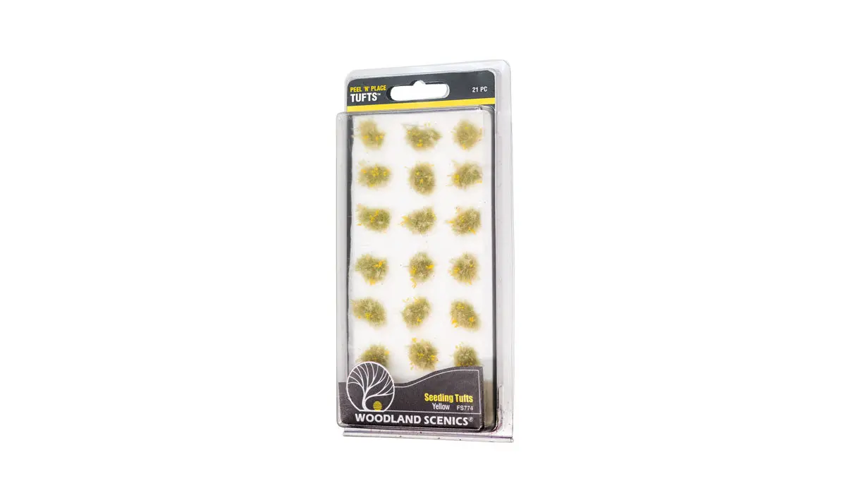 Woodland Scenics Yellow Seeding Tufts  (Woofs774) 1