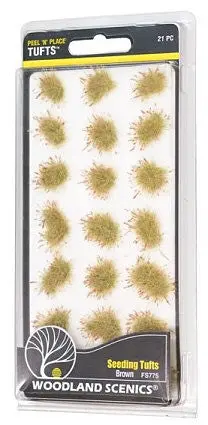 Woodland Scenics Brown Seeding Tufts (Woofs775) 1