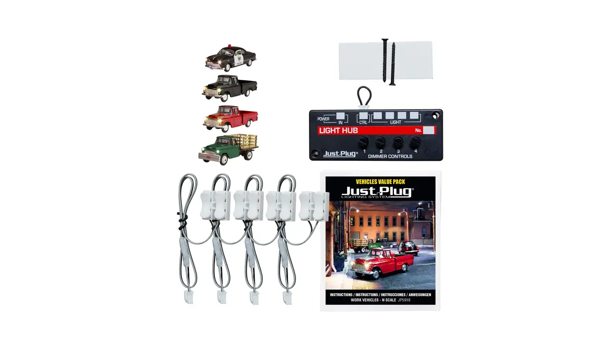 Woodland Scenics Work Vehicle Value Pack - N Scale  (Woojp5918) 1