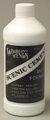 Woodland Scenics Scenic Cement 16 Oz    (Woos191) 1