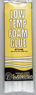 Woodland Scenics Hot Melt Glue Sticks (10) (Woost1446) 1