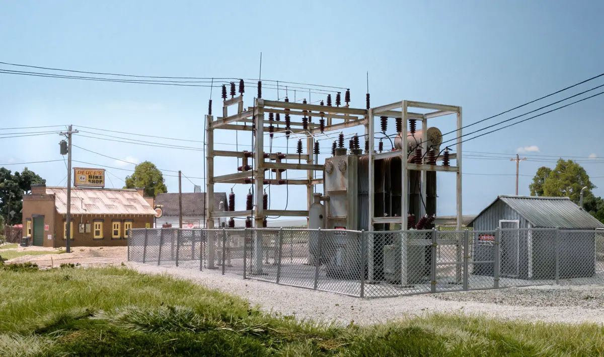 Woodland Scenics Substation - Ho Scale  (Woous2268) 1