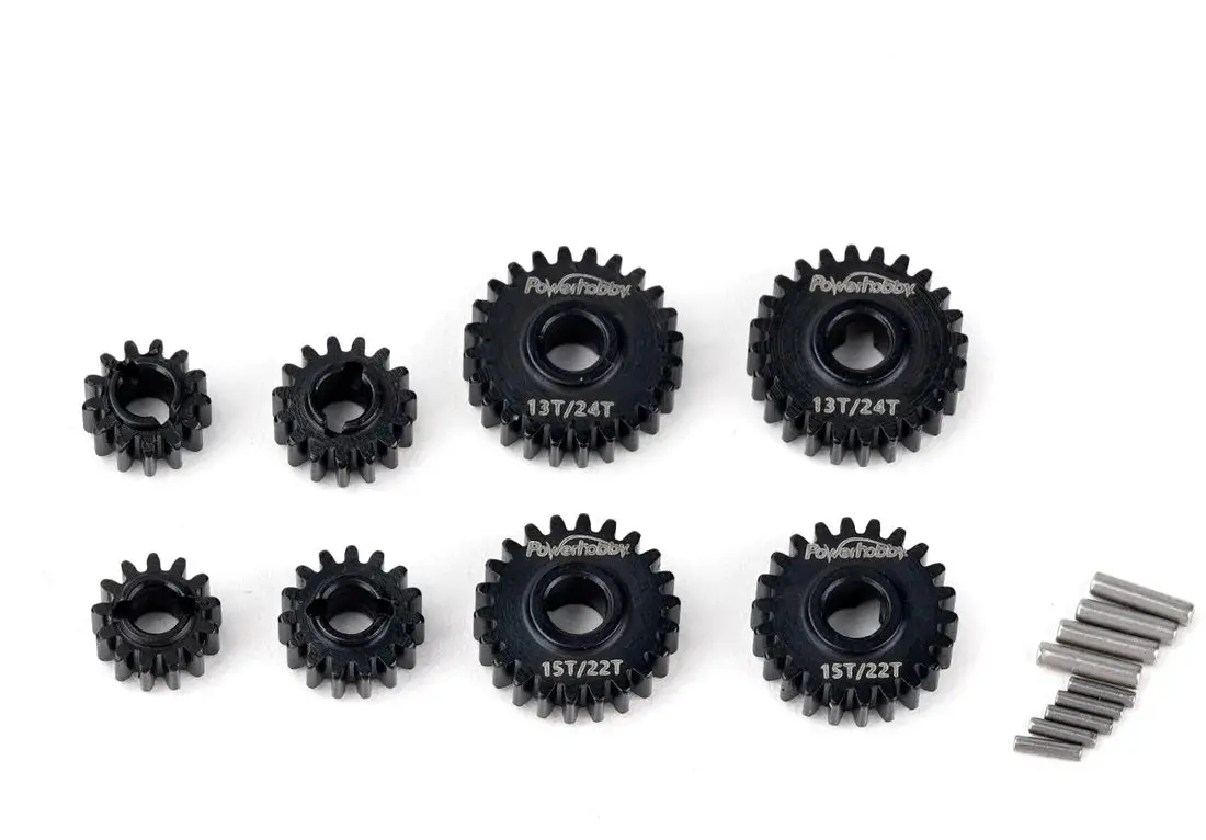 Hamilton Hobbies Redcat Ascent 18 Steel Portal Gear Set-Overdrive & Underdrive   (Hamxjl04) 1
