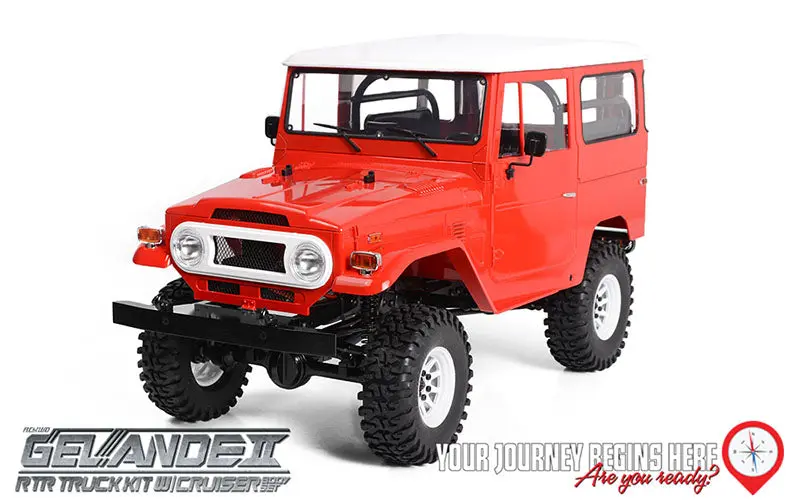 Rc4wd Gelande Ii Rtr Truck W/Cruiser Body Set (Red)   (Rc4zrtr0047) 1