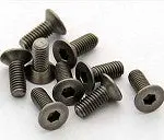 Rc4wd Titanium Flat Head Socket Cap Screws M3x8mm (10) (Z-S0099) 1