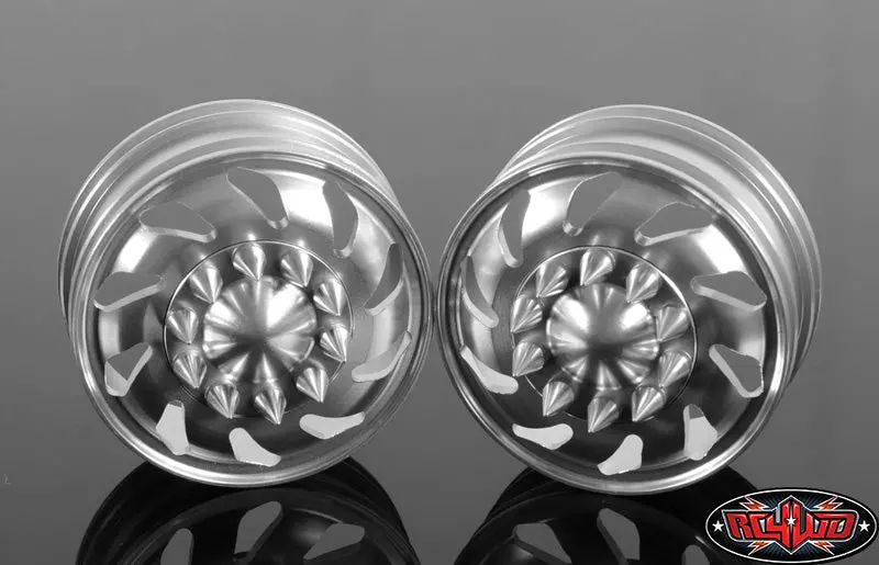 Rc4wd Force Directional Semi Front Wheels W/Spiked Caps  (Rc4zw0053) 1