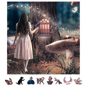Zenchalet Fairy Tale Wooden Puzzle, 500 Pcs   (Zcpft500) 1