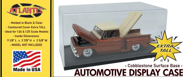 Atlantis Models  Automotive Display Case Cobblestone Base 1/24-1/25 (Aan1014) 1