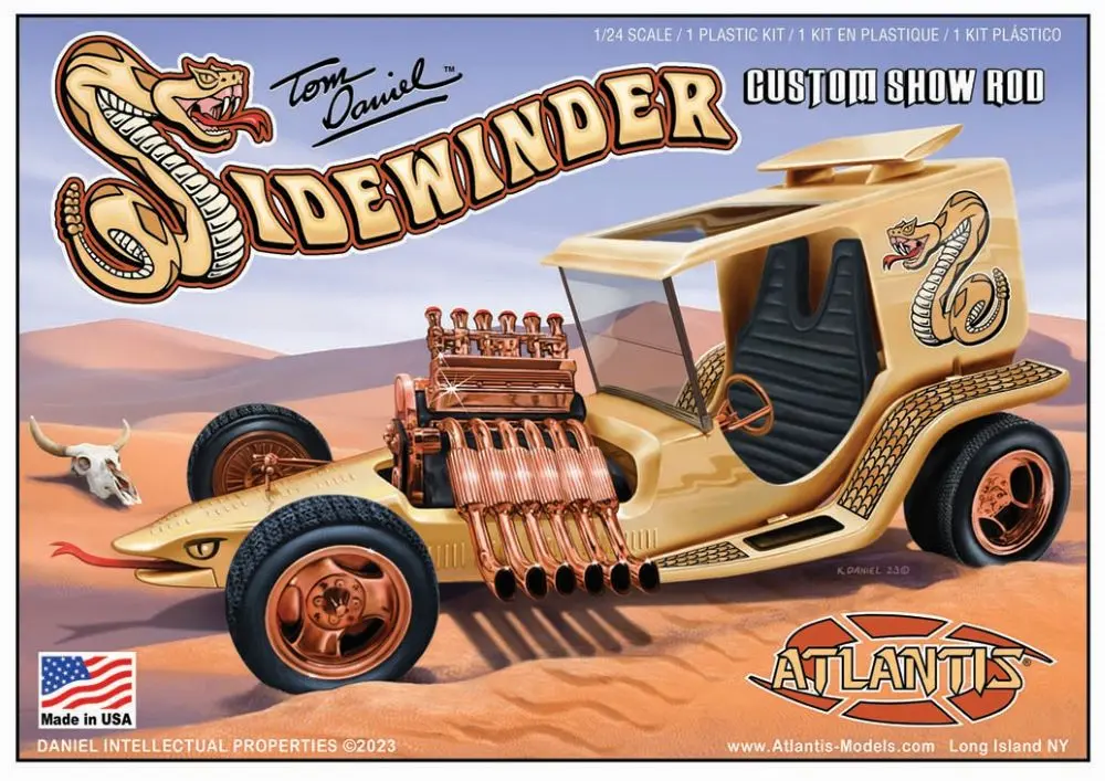 Atlantis 1/24 Tom Daniel Sidewinder Custom Show Rod (Formerly Monogram)   (Aan2210) 1