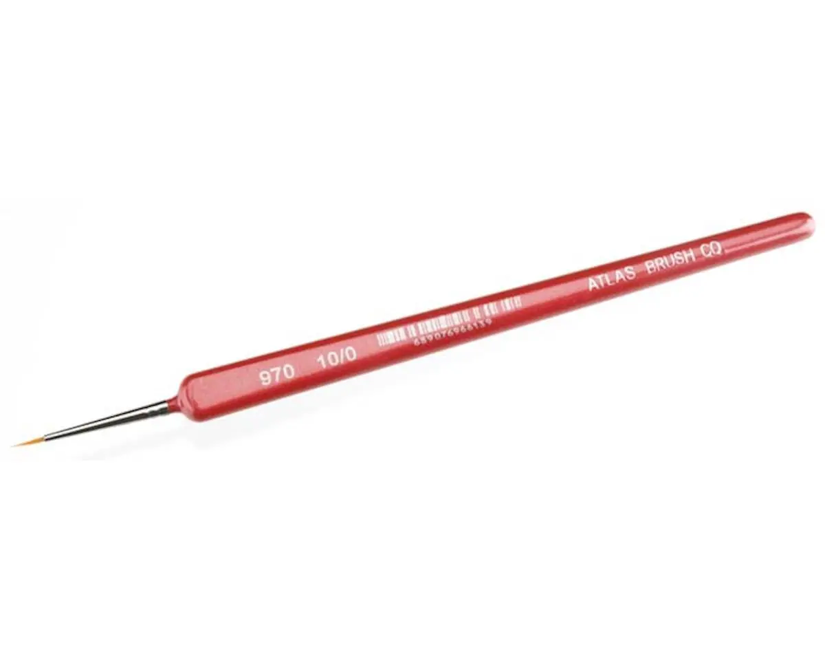 Atlas Brush Golden Taklon-Triangle Handle 10/0  (Abs970-10/0) 1