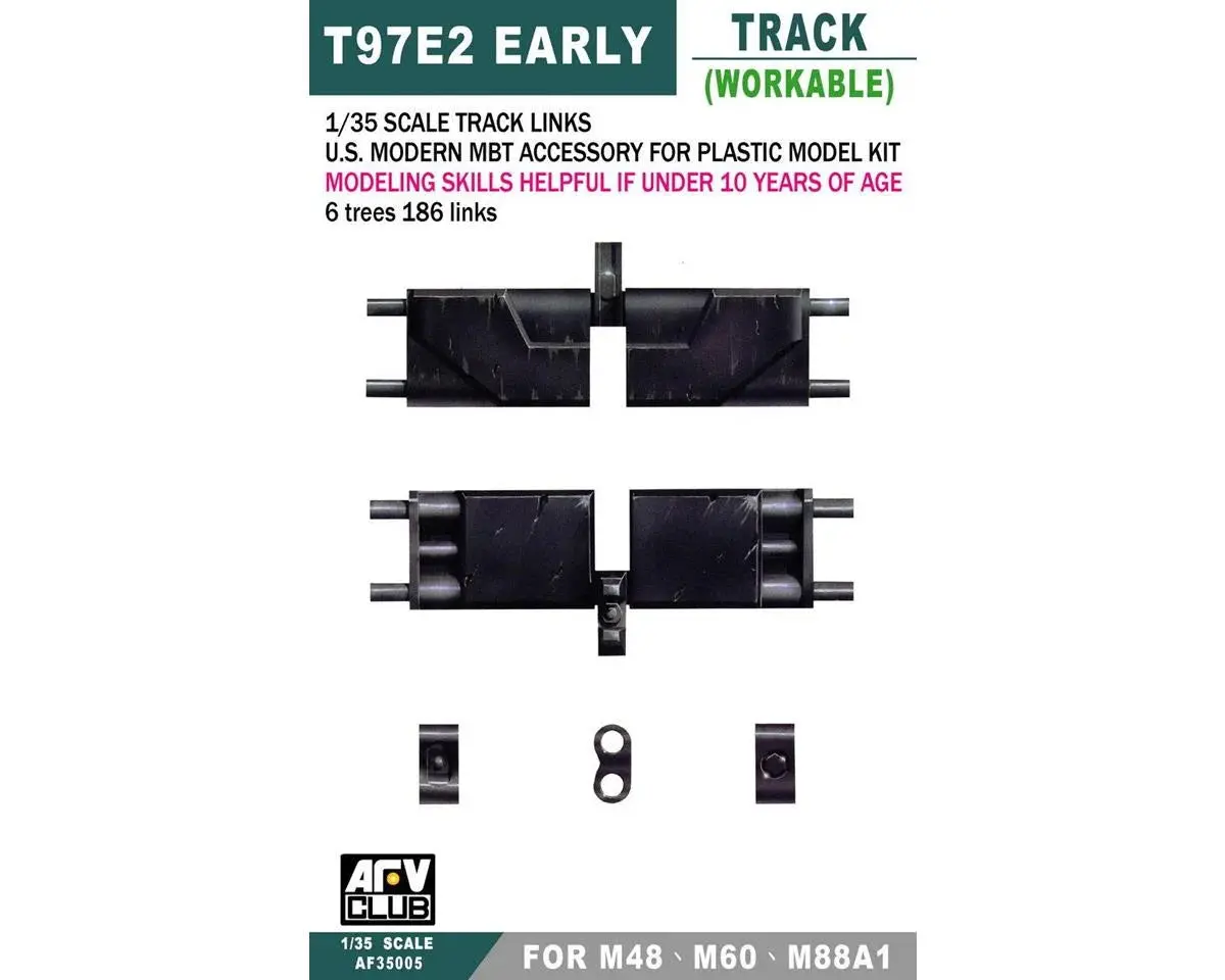Afv Club 1/35 M48/M60 Early Tracks  (Afv35005) 1