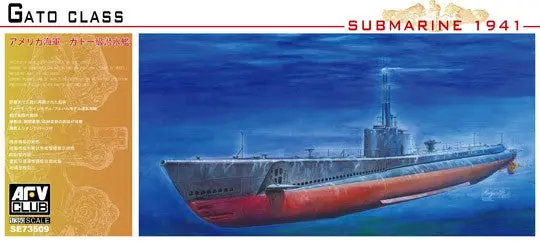 Afv 1/350 Uss Gato Class Submarine 1941   (Afv73509) 1