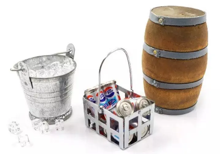 Yeah Racing Crawler Ice Bucket & Ice Camping Accessory Combo Ya-0368 1