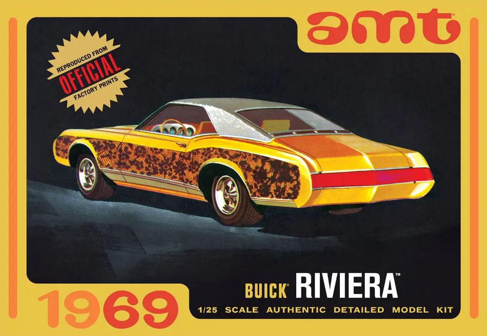 Amt 1/25 1969 Buick Riviera   (Amt1486) 1
