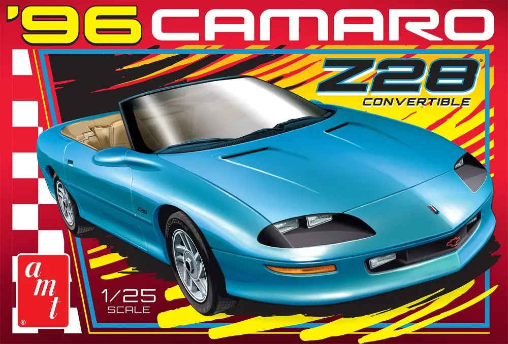 Amt 1/25 1996 Chevy Camaro Z28 Convertible 1