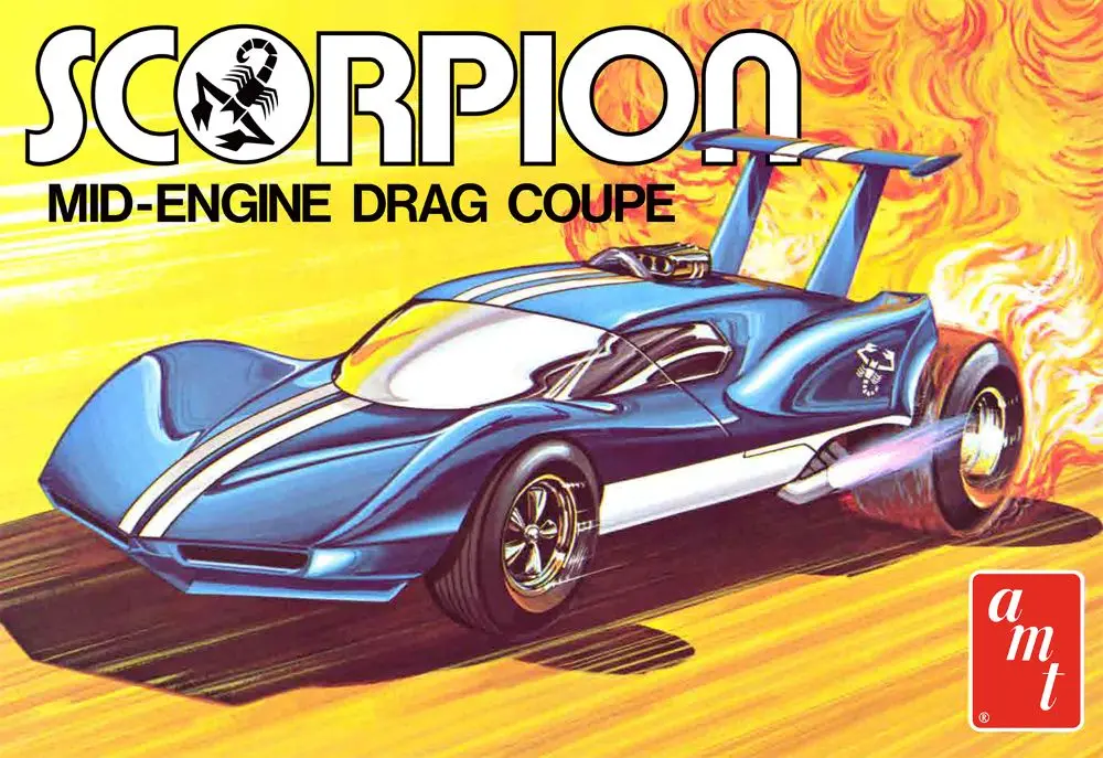 Amt 1/25 Scorpion Mid-Engine Drag Coupe   (Amt1501) 1