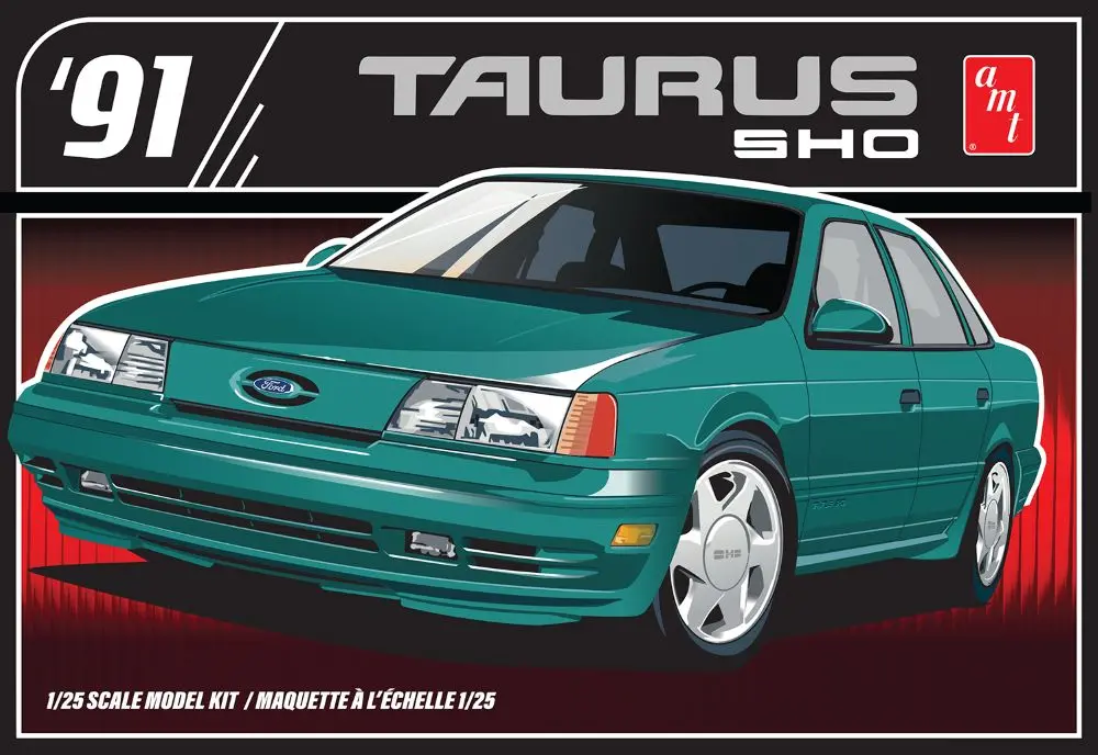 Amt 1/25 1991 Ford Taurus Sho   (Amt1554) 1