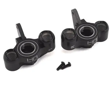 Hot Racing Kraton Aluminum "Hd Bearings" Axle Carriers (Black) (Legacy)   (Aon21ma01) 1