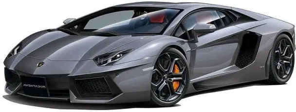 Aoshima 1/24 2011 Lamborghini Aventador Lp700-4 Sports Car  (Aos58640) 1