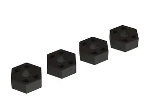 Arrma Composite Wheel Hex 14Mm Set (4) 4X4  (Ar310779) 1