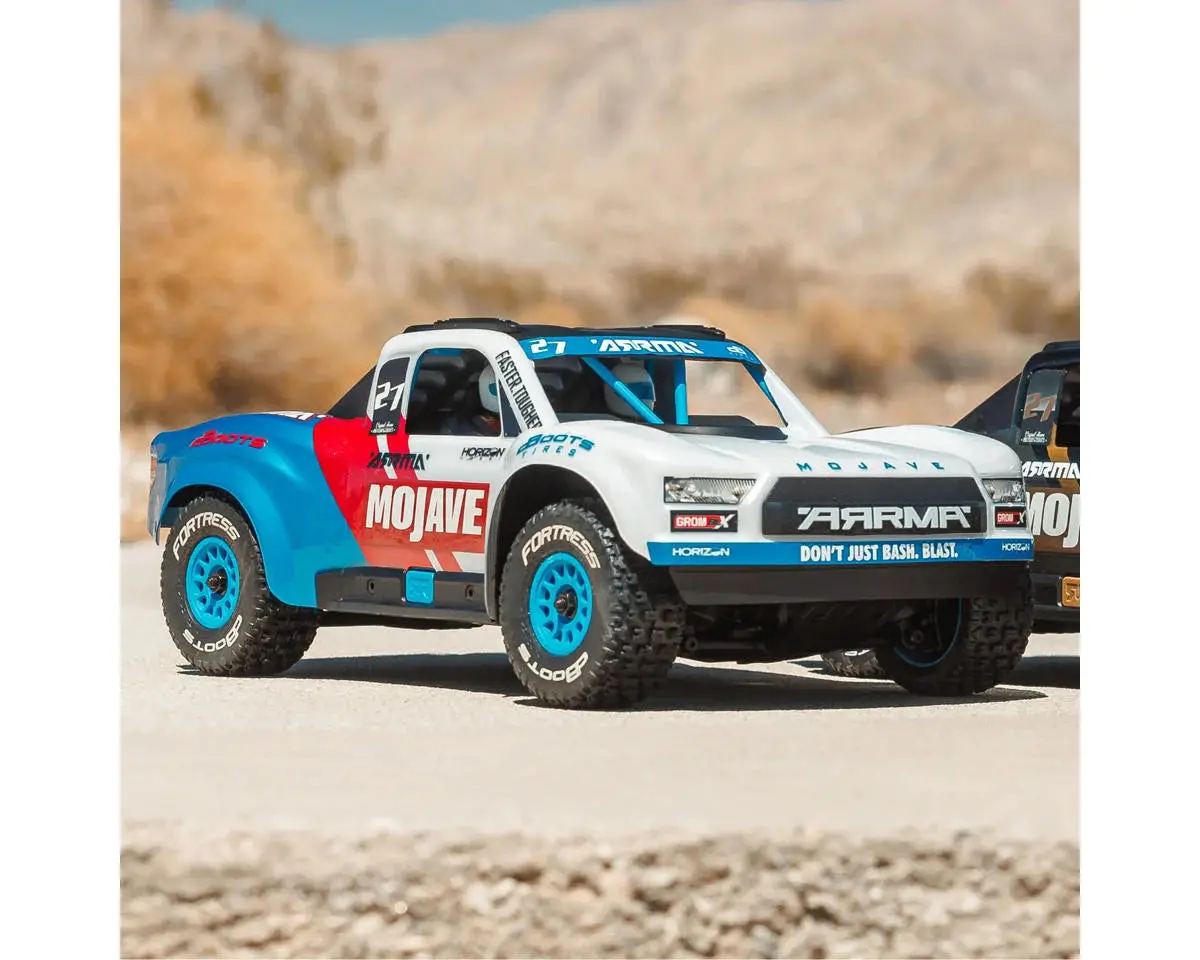 Arrma Mojave Grom 223S Blx 1/18 Brushless Rtr 4Wd Desert Truck (White)  (Ara2304st_) 2