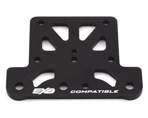 Arrma Ebx Aluminum Top Plate (Black)    (Ara320598) 1
