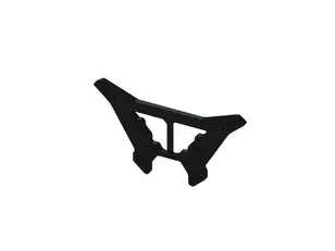 Arrma Aluminium Rear Shock Tower L (Black) (1Pc) (Ar330222) 1