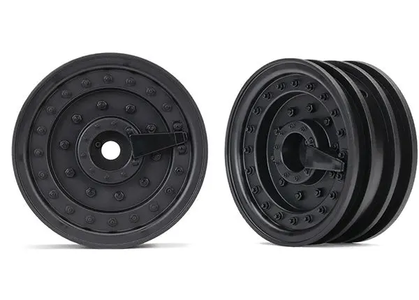 1.9" Black Tactical Wheels (2 )   (Tra8268 1