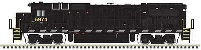 Atlas  Ho Ge Dash 8-40B Loksound And Dcc Master Gold Csx 5966 Ex-Ns  (Atl0003084) 1