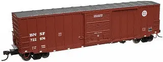 Atlas 50' Precision Design Box Cars - Rib-Side Version - Bnsf (Atl50001293) 1