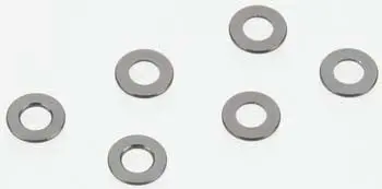 Axial Spacer 0.5X6mm Grey (6) (Axa1412) 1