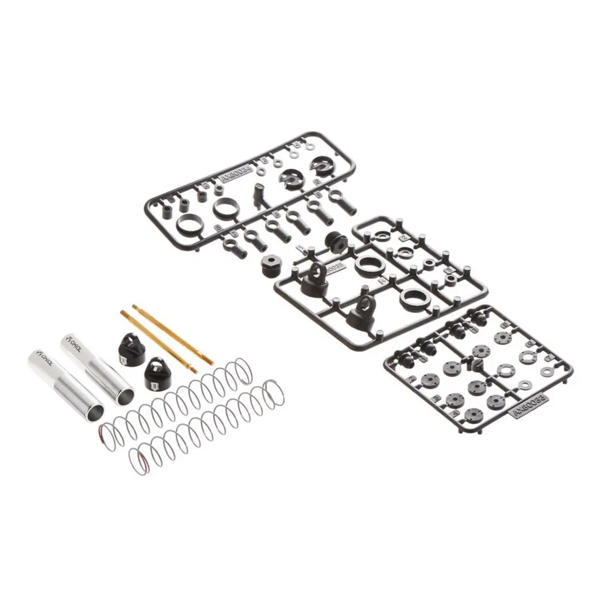 Axial Icon 87-125Mm Aluminum Shock Wraith Yeti (2)   (Ax31136) 1