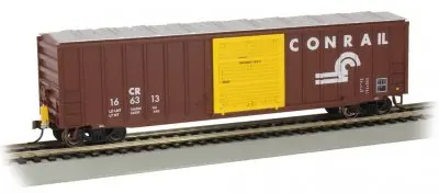 Bachmann Trains 50' Outside Braced Box Car With Fred - Conrail #166313  (Bac14907) 1