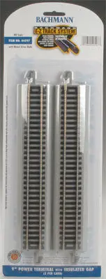 Bachmann 9" Power Terminal W/Insulated Gap (2)  (Bac44597) 1