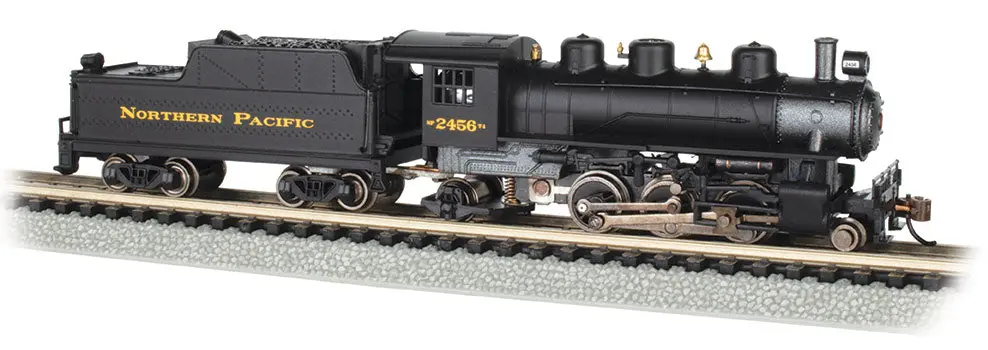 Bachman Northern Pacific #2456 - Prairie 2-6-2 & Tender (N Scale)  (Bac51557) 1