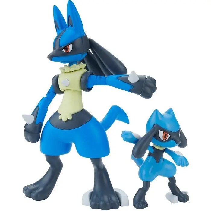 Bandai Riolu & Lucario "Pokemon", Bandai Spirits Pokemon Model Kit   (Ban2528754) 1