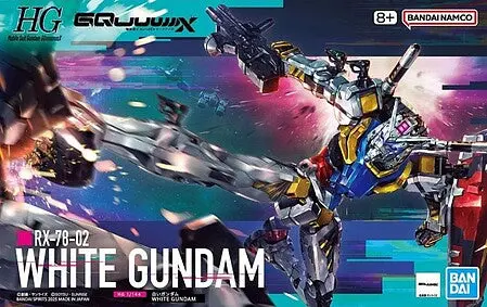 Bandai Hg 1/144 White Gundam   (Ban5069189) 1