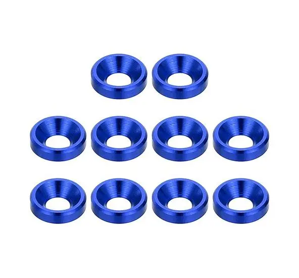 Hamilton Hobbies Blue Countersunk Washers 3Mm (10)  (Ham130567) 1