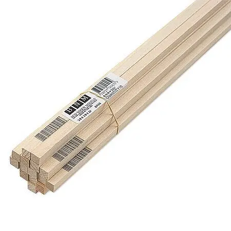 Bnm Basswood Sticks 1/4 X 1/2 X 24"  (Bnm3458) 1
