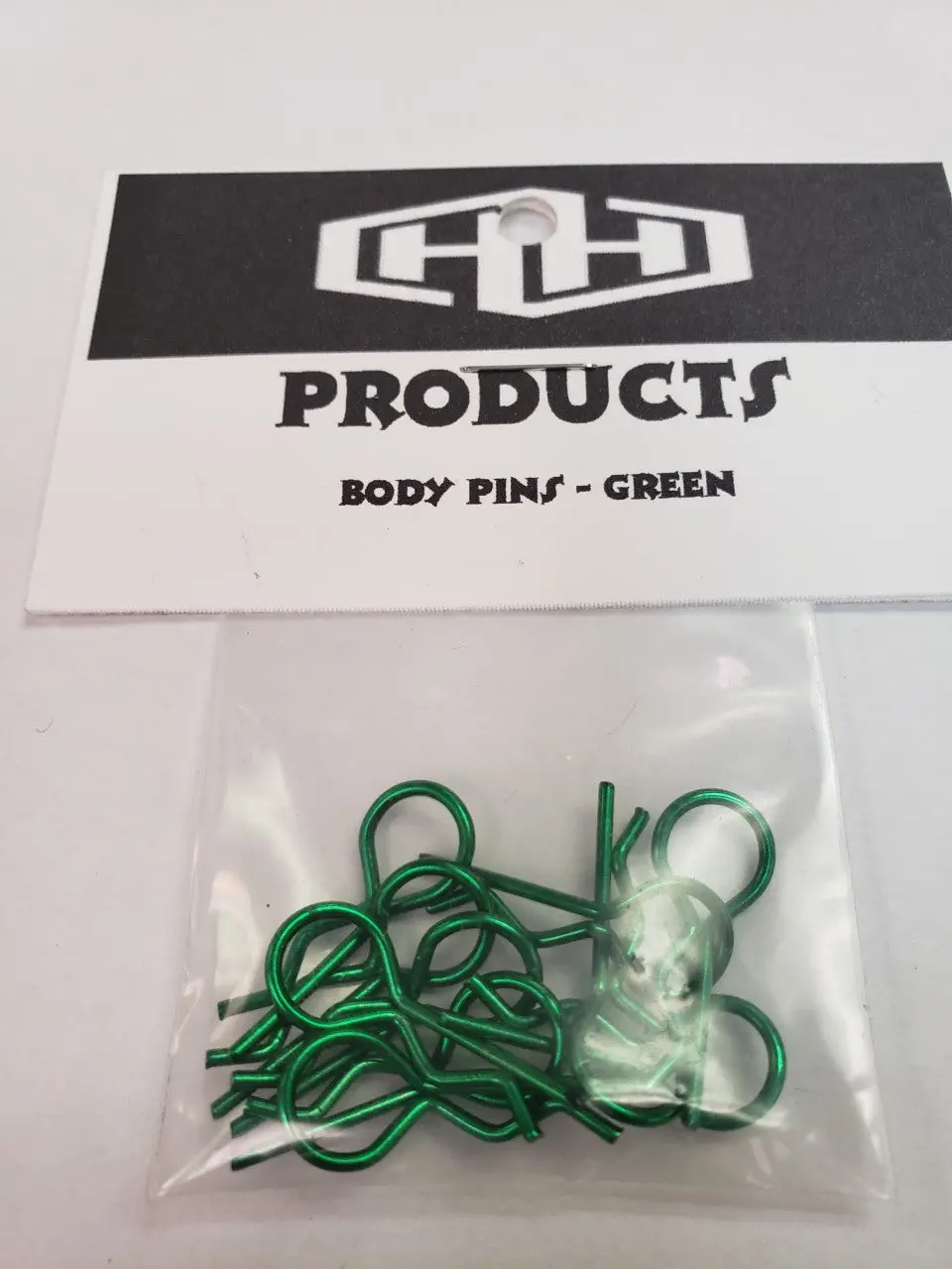 Hamilton Hobbies Body Pin - Green (10) (Ham5355g) 1