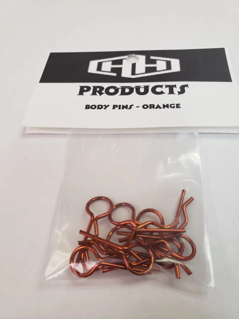 Hamilton Hobbies Body Pin - Orange (10)  (Ham5355o) 1