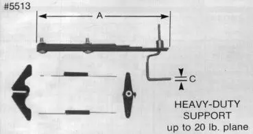 Med. Tailwheel Assy. (Cb5513) 1