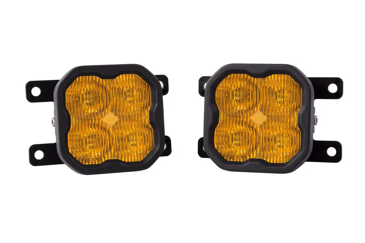 Diode Dynamics Ss3 Fog Light Kit 5Th Gen 2019-2024 Ram 2500/3500 Big Horn 3
