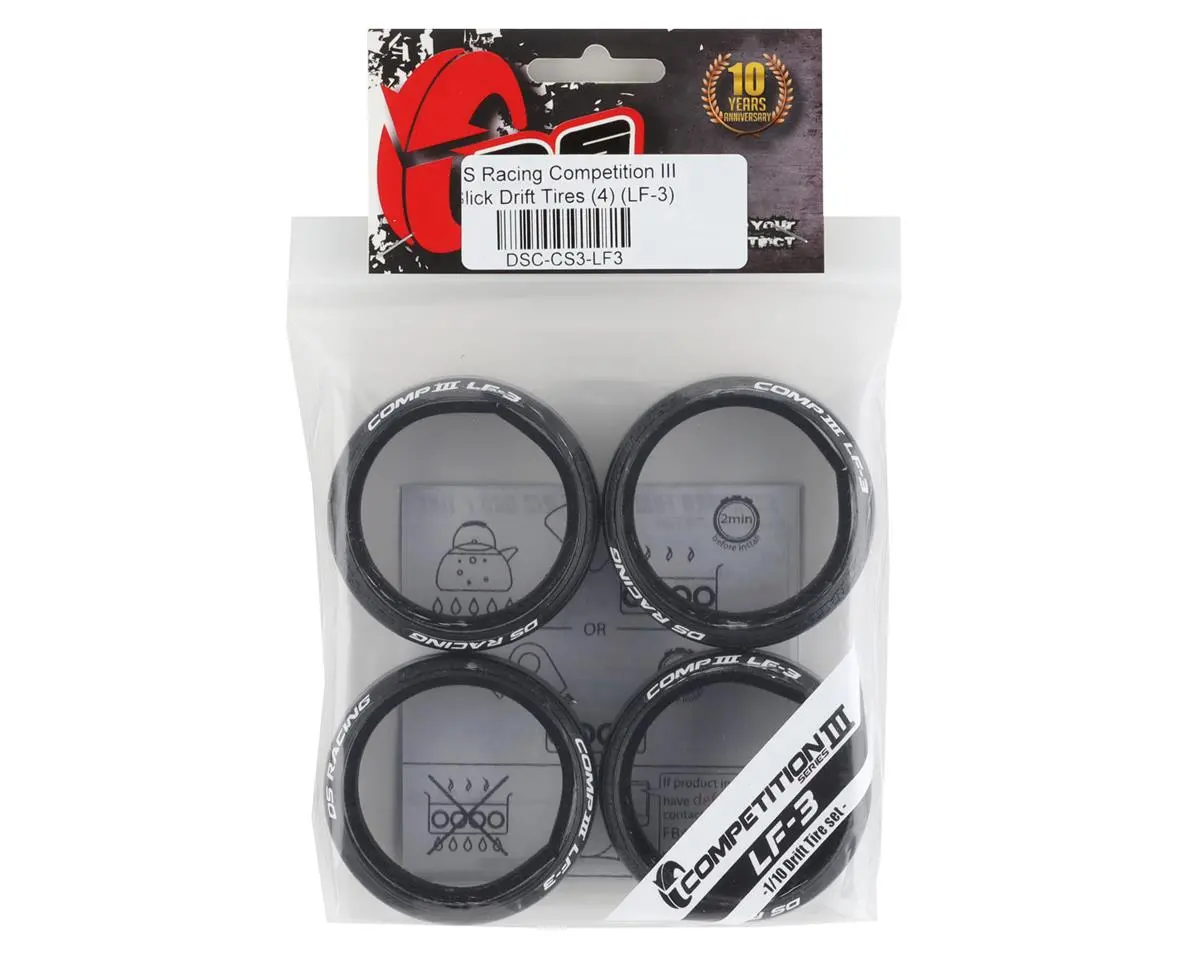 Ds Racing Finix Treaded Drift Tires (4) (Lf-3) 1