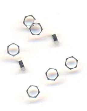 Detail Master 1/24-1/25 Adapter Fitting #1 - 8 Pcs.   (Dm-3041) 1