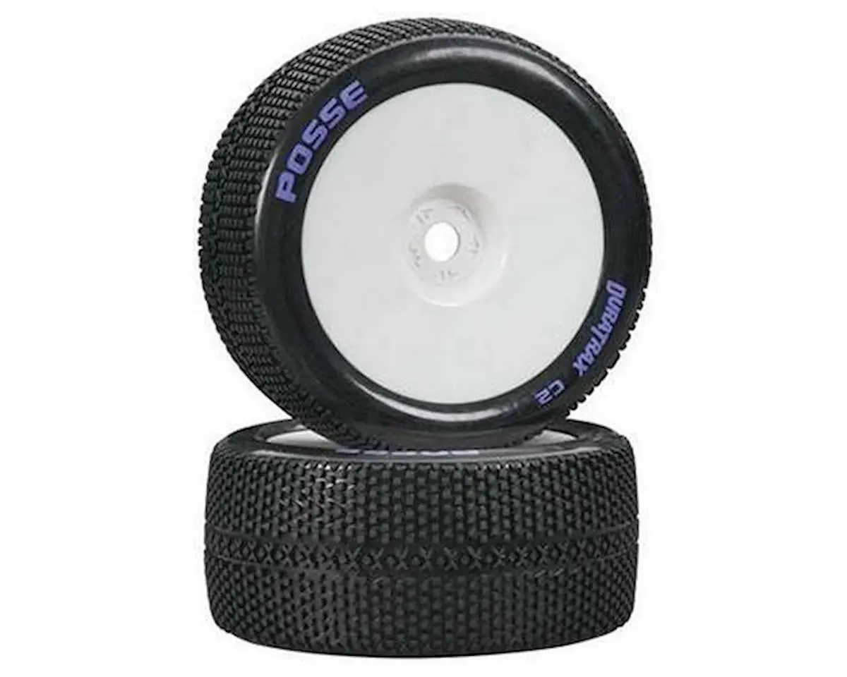 Duratrax Posse 1/8 Mounted C2 Truggy Tires (2)  (Dtxc3665) 1